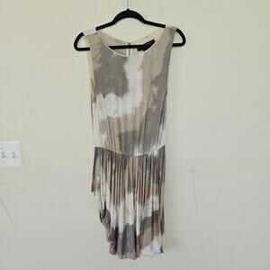 Alice + Olivia Tie Dye Stacey Bendet Air Sleeveless Drapey Dress Women's Size M
